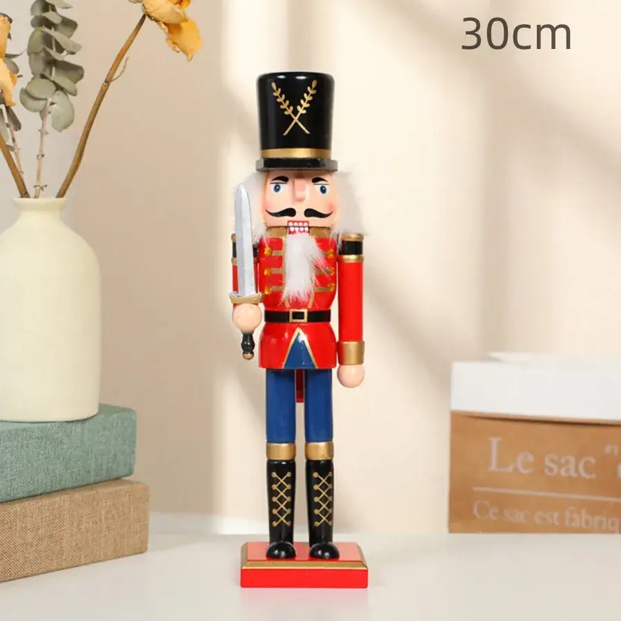 Wooden Nutcracker Christmas Decor for Home - Image 9