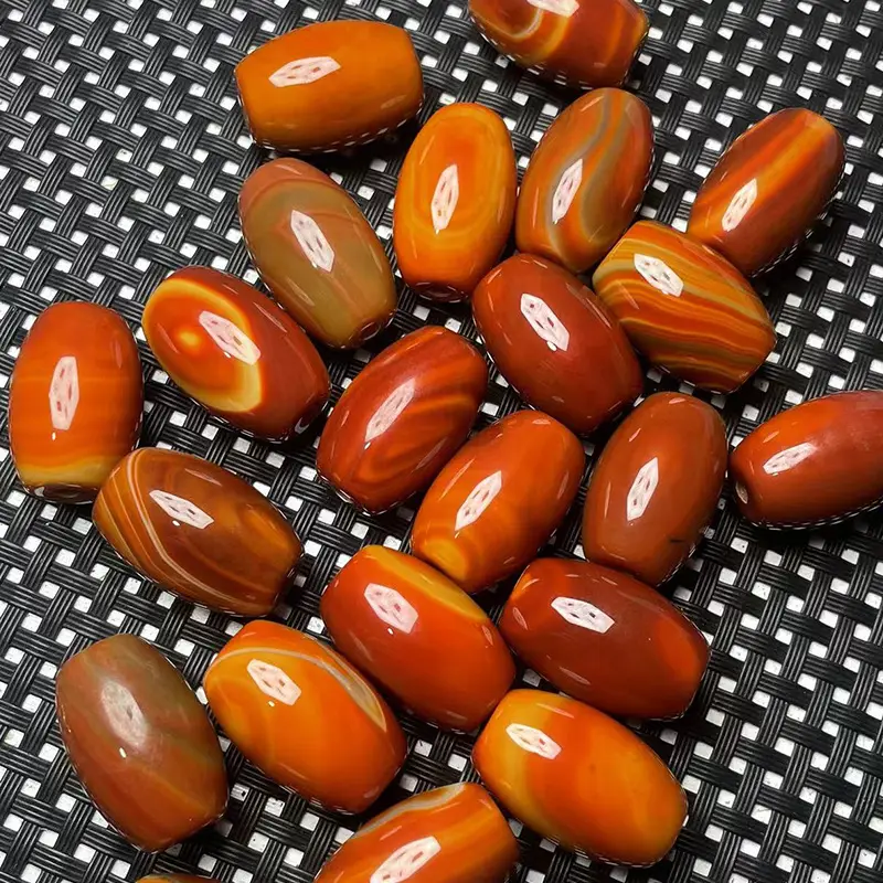 Warring States Red Agate 15x22mm DIY Jewelry - Image 2