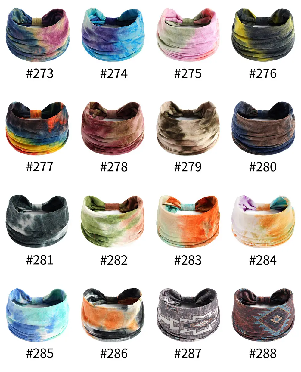 Bohemian Floral Yoga Headband Women's Anti-Sweat Running — feature 22