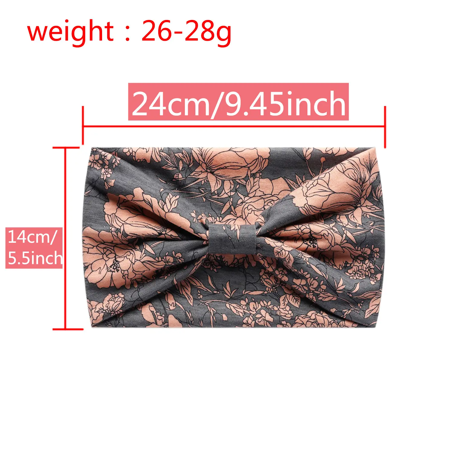 Bohemian Floral Yoga Headband Women's Anti-Sweat Running — feature 3
