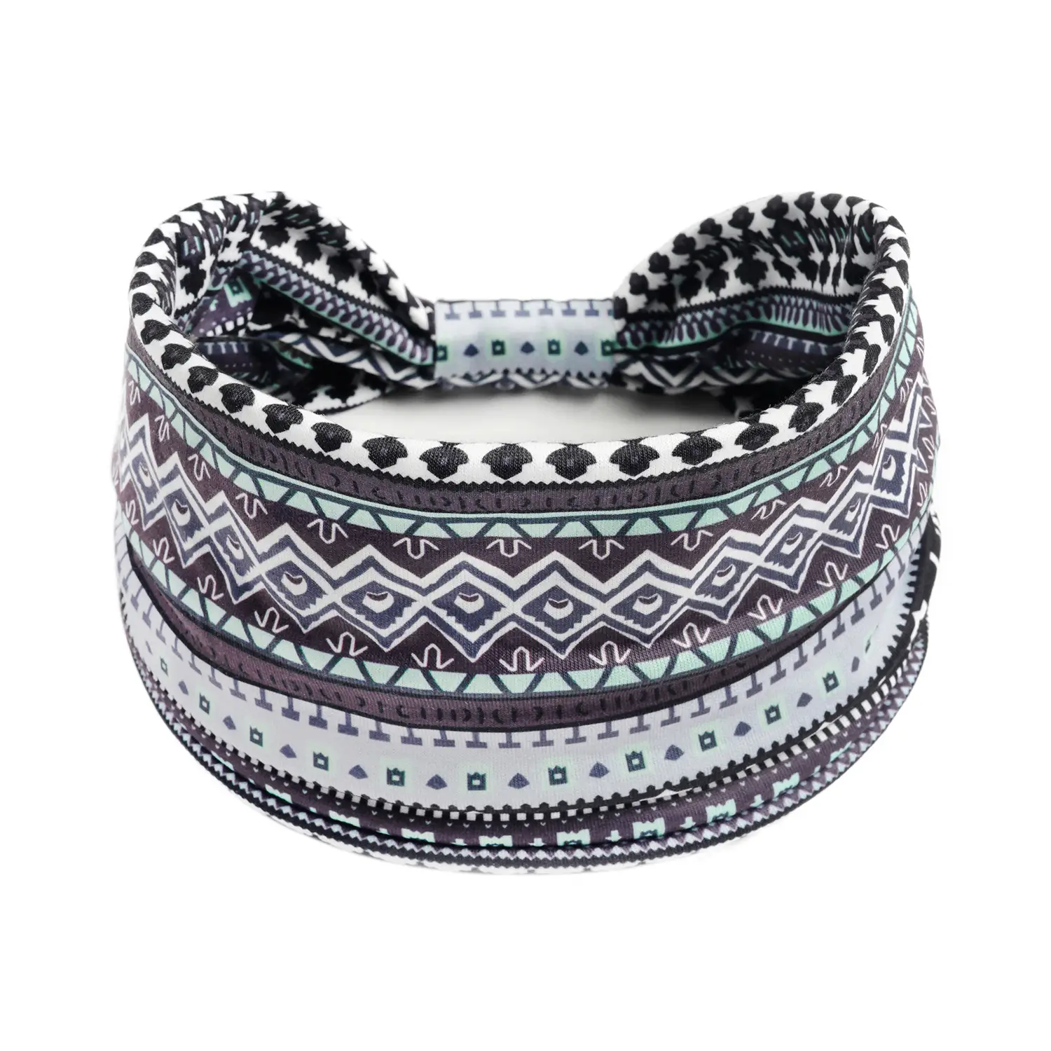 Bohemian Floral Yoga Headband Women's Anti-Sweat Running - Image 35