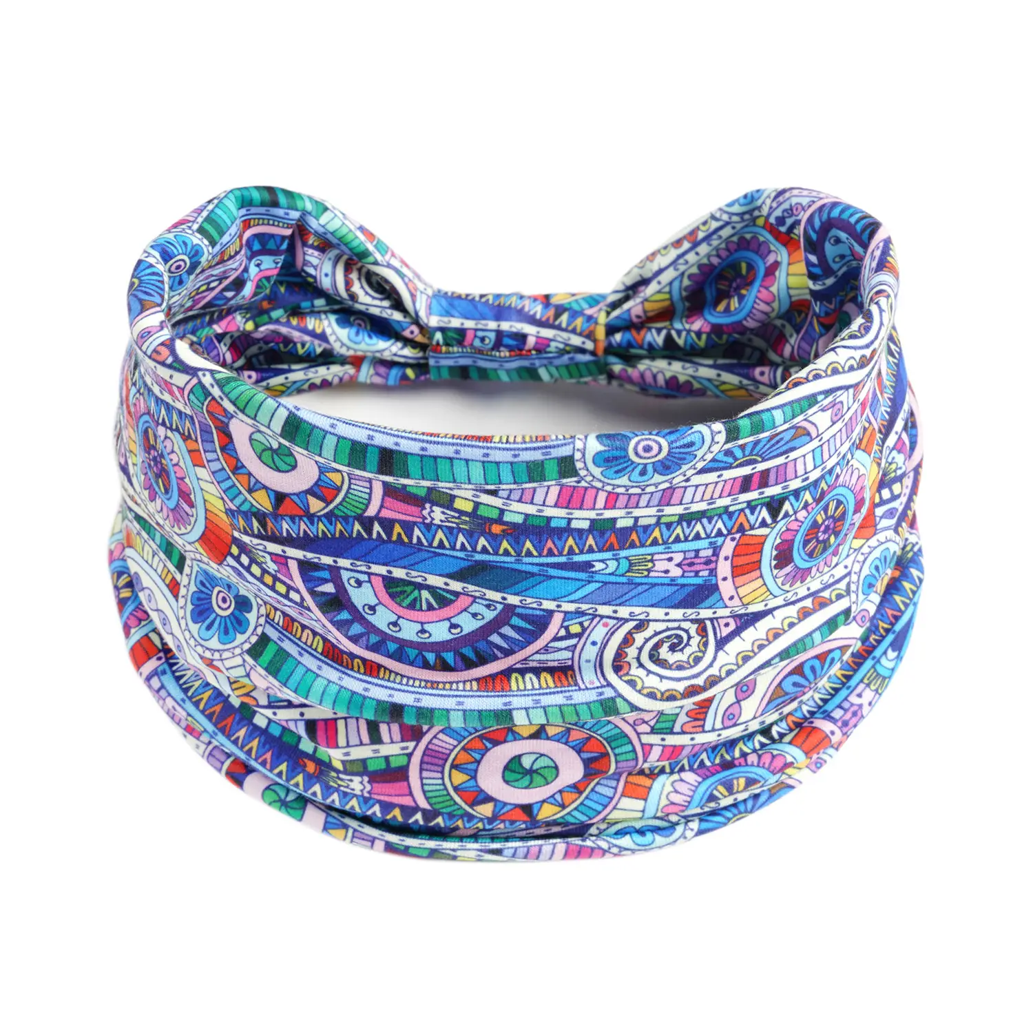 Bohemian Floral Yoga Headband Women's Anti-Sweat Running - Image 37