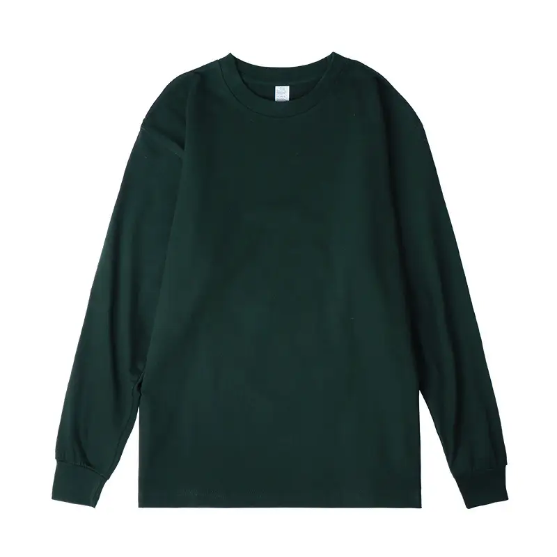 Men Cotton 250g Round Neck T-Shirt White - Image 14