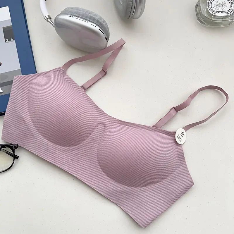 Original Soft support push up underwear women's non-running Cup skin-friendly soft live broadcast generation beauty back sports bra foreign trade