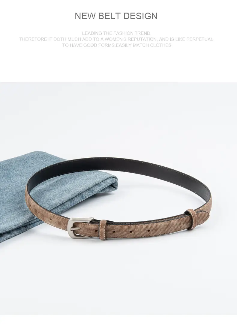 2023 New Genuine Leather Women's Belt Cowhide β feature 11