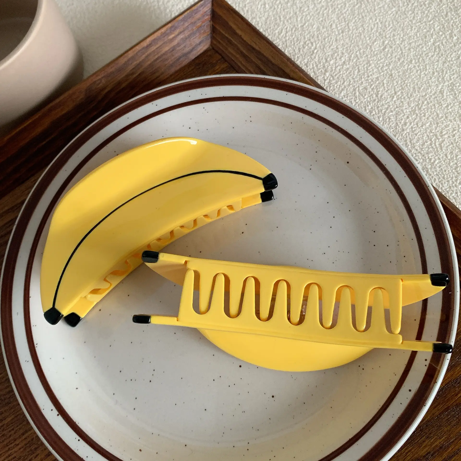 Yellow Banana Hair Clips for Back Head Updo and Hairpin — feature 13