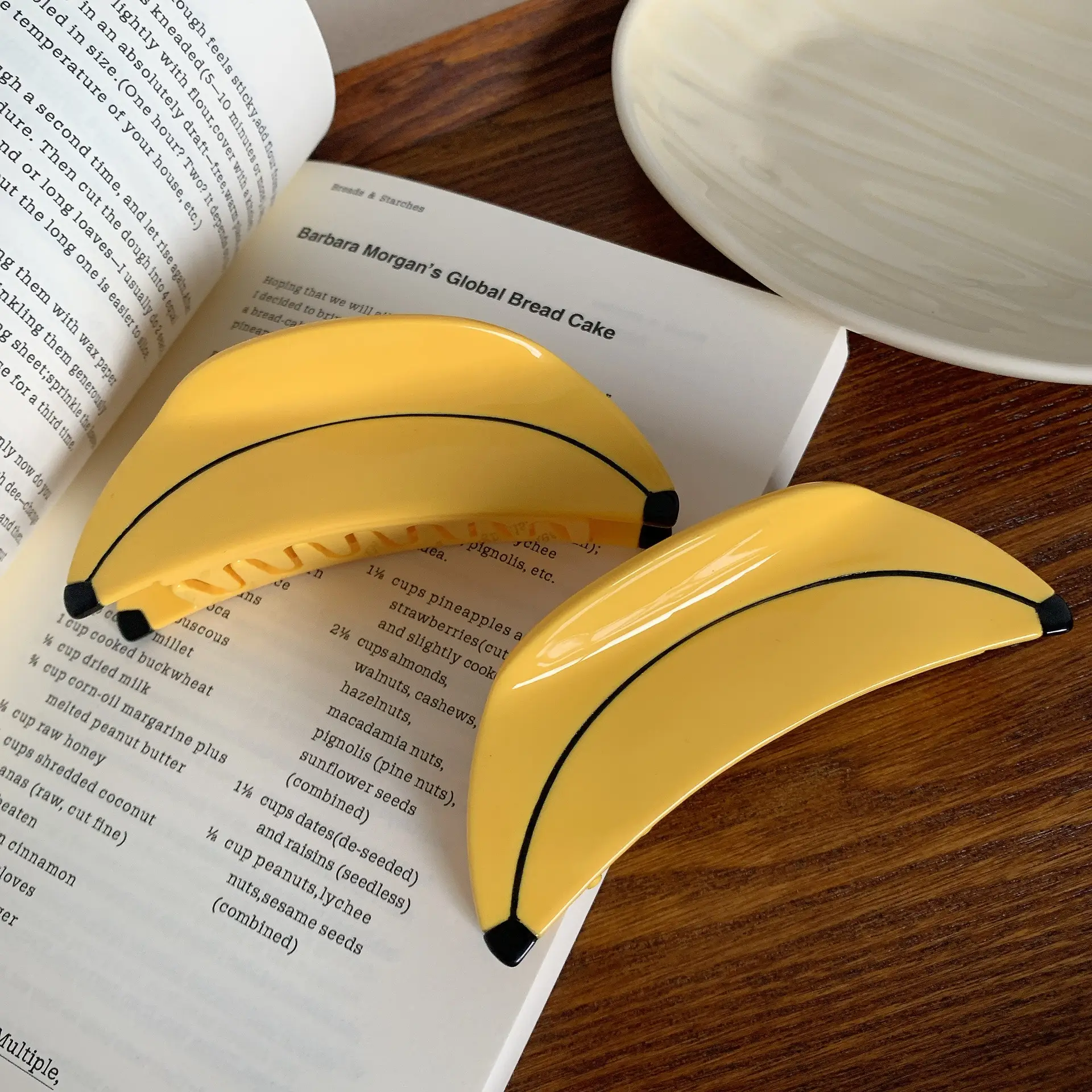 Yellow Banana Hair Clips for Back Head Updo and Hairpin — feature 15