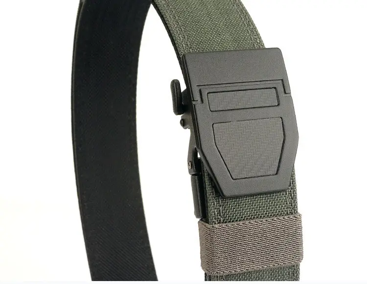 Double Layer Tactical Belt Men Military Outdoor Nylon 3.8 Buckle — feature 18
