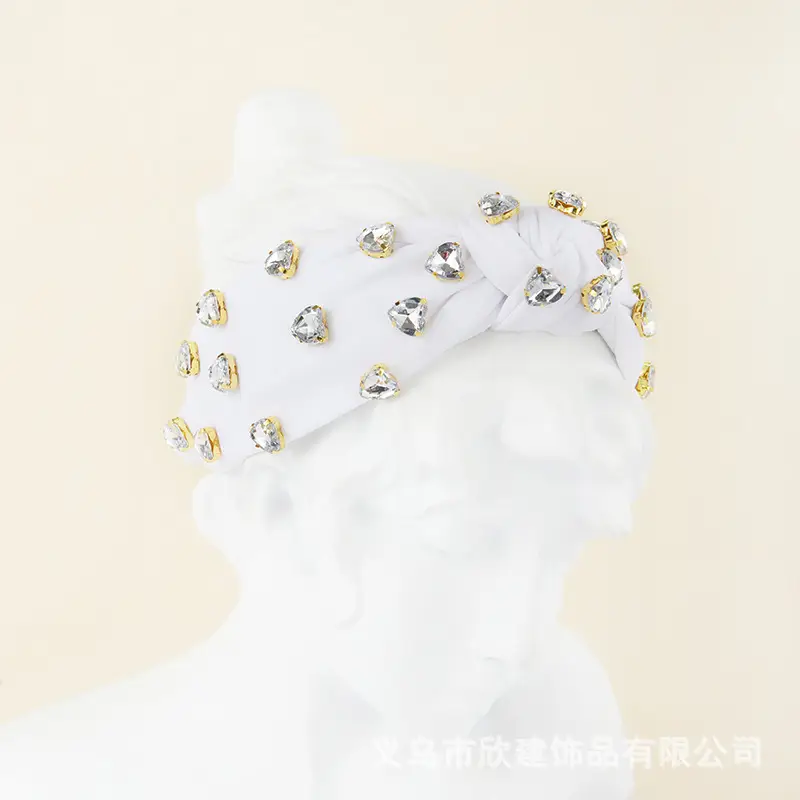 Diamond Encrusted Knotted Headband for Women — feature 11