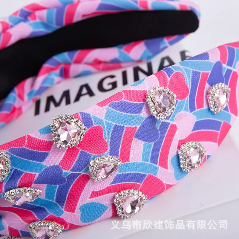 Diamond Encrusted Knotted Headband for Women — feature 25