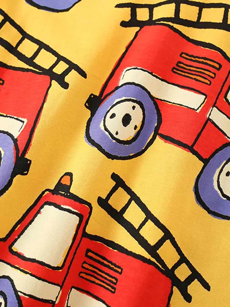 Malwee Boys Printed T-Shirt Summer Crew Neck Short Sleeve