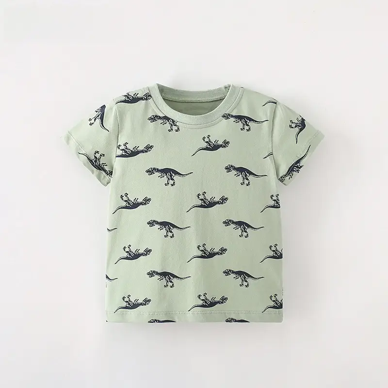 Malwee Boys Printed T-Shirt Summer Crew Neck Short Sleeve