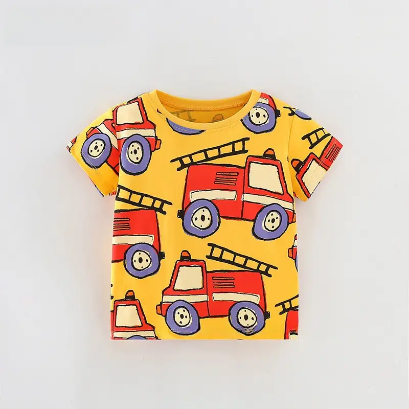 Malwee Boys Printed T-Shirt Summer Crew Neck Short Sleeve