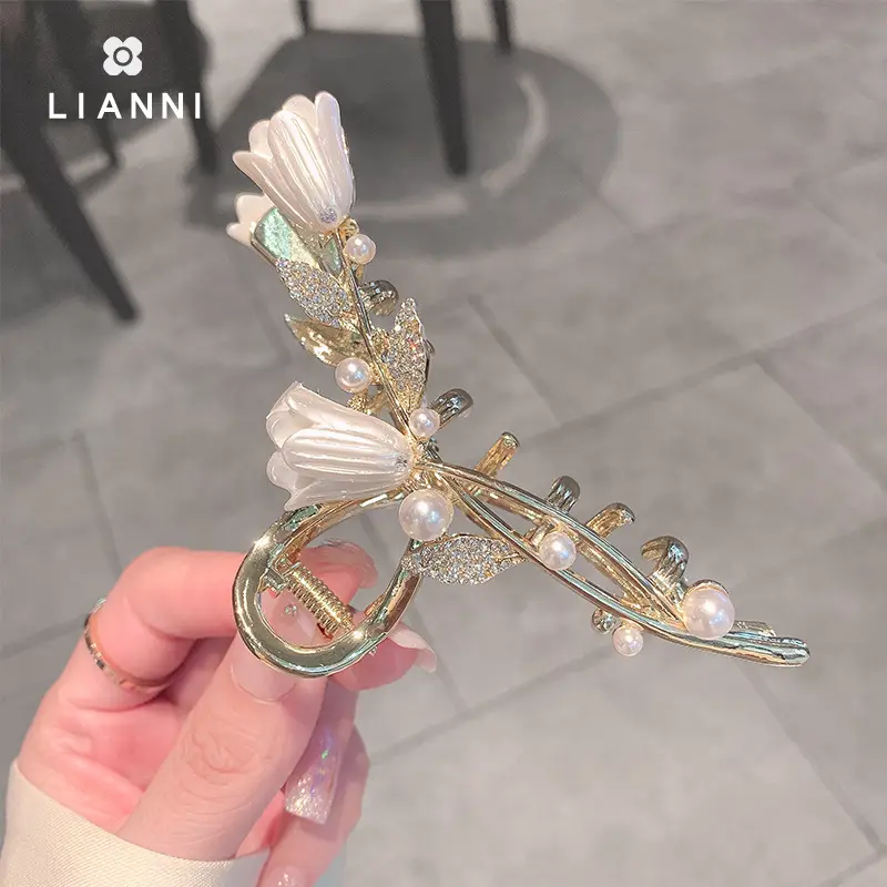 Super Fairy High-Grade Lily Flower Clip Hairpin - Image 5