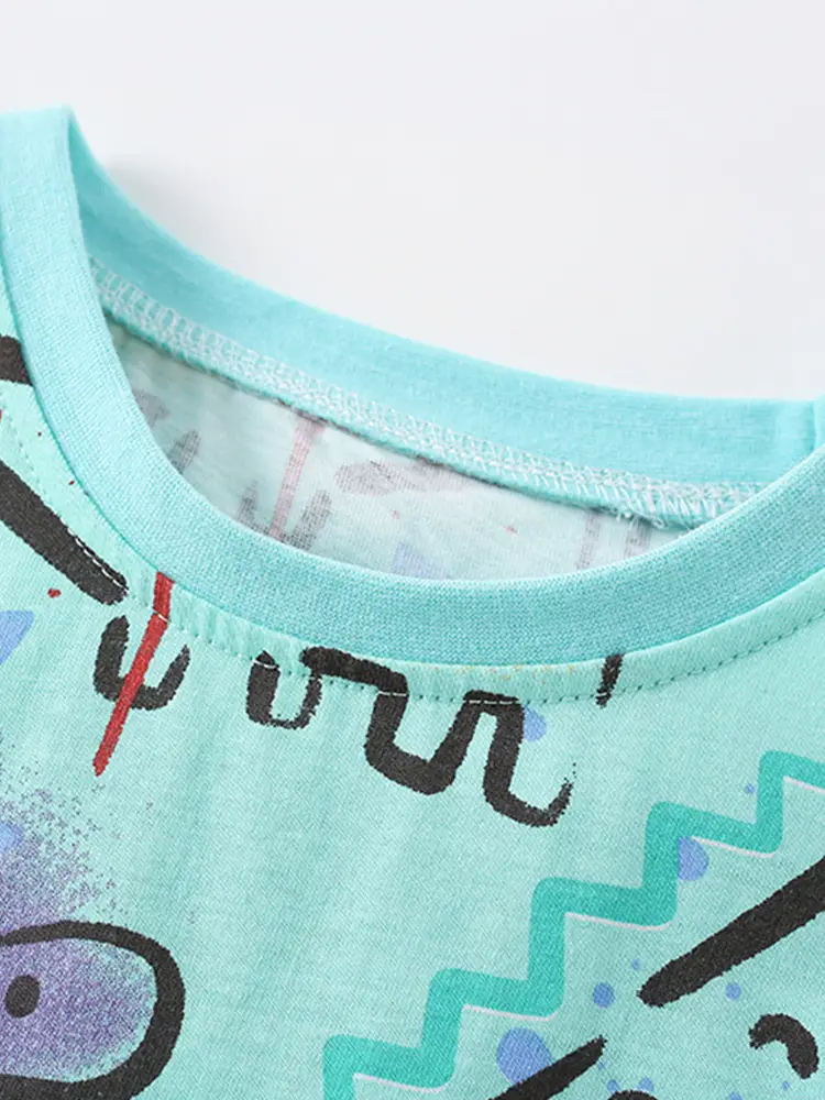Malawee Boys Printed T-Shirt Summer Wear - Image 6