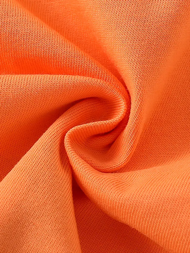 Orange Printed T-Shirt for Boys Summer Casual Wear - Image 6