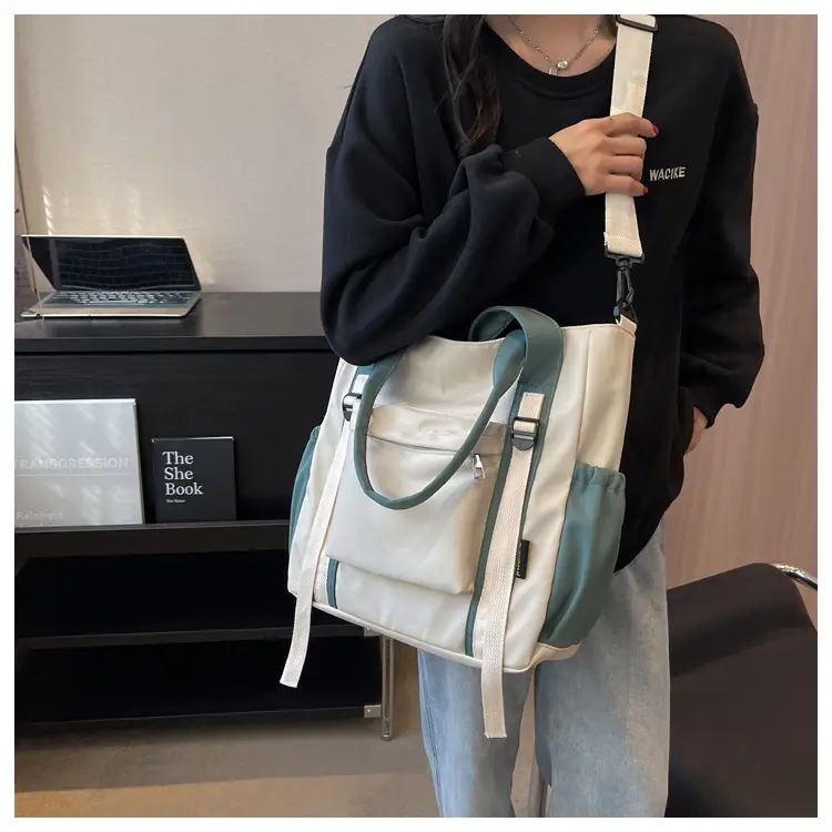 Women Canvas Crossbody Bag Large Capacity 2026 — feature 13