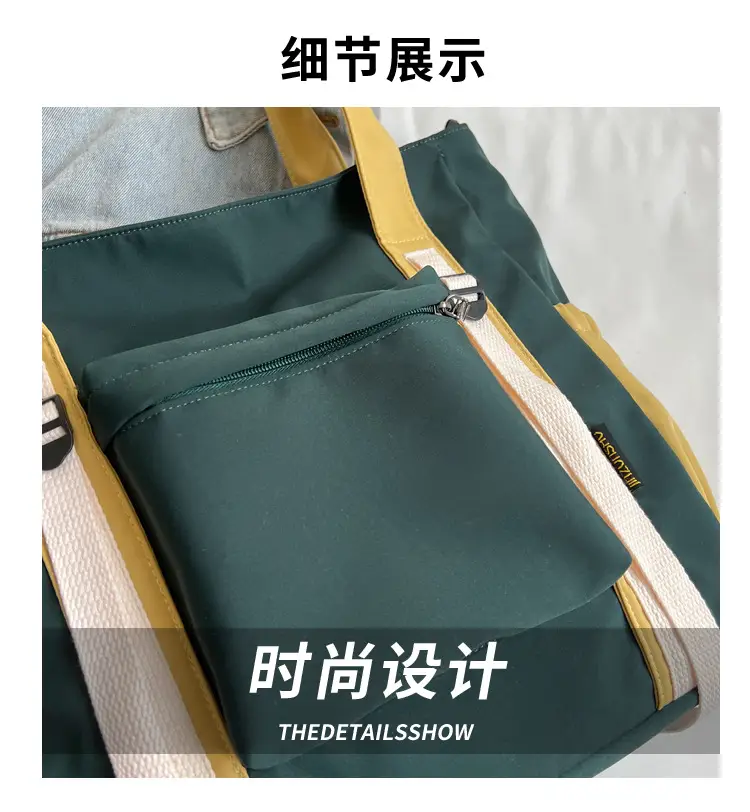 Women Canvas Crossbody Bag Large Capacity 2026 — feature 3