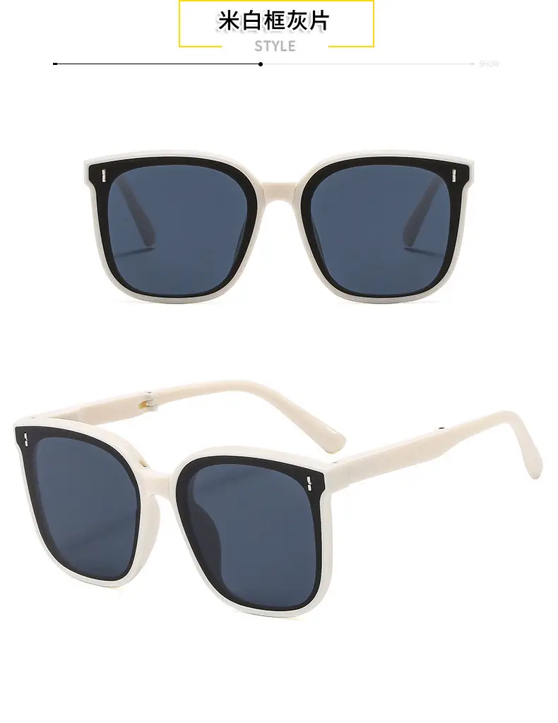 Foldable Anti-UV Sunglasses for Women Slimming Design β feature 10