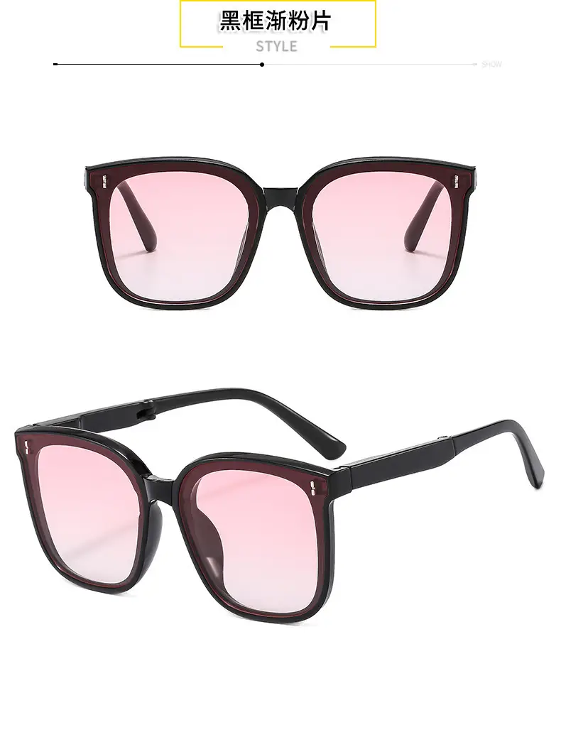 Foldable Anti-UV Sunglasses for Women Slimming Design β feature 11