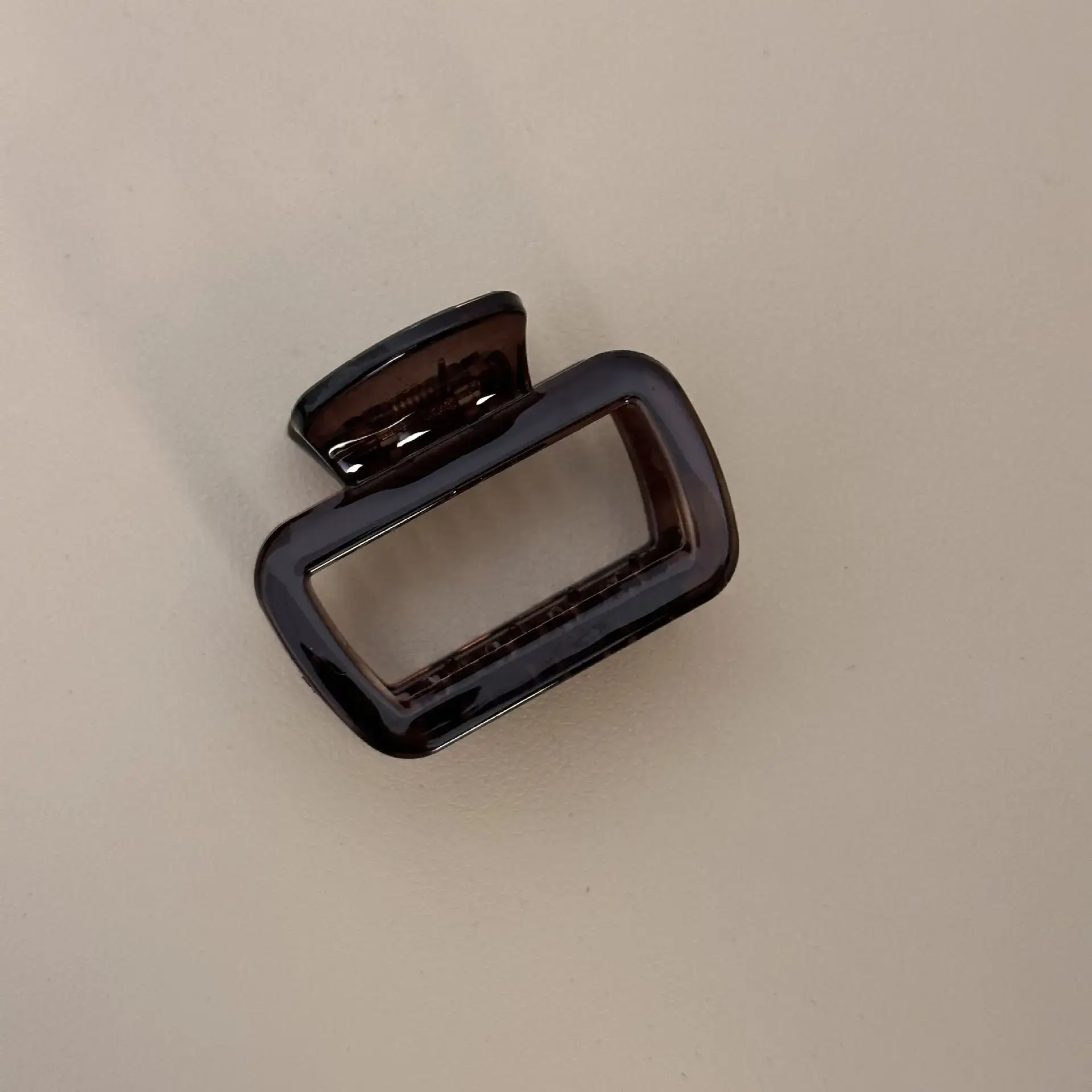Black Tea Coffee Hair Grip Clip Half Tied