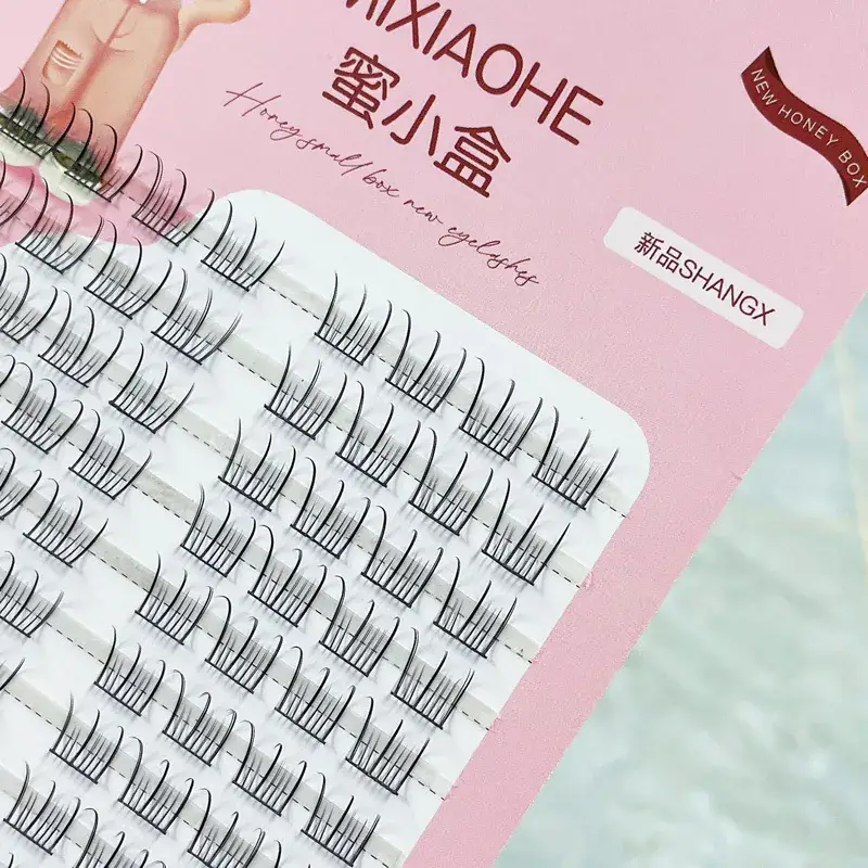 Korean Girl Group Idol Fake Eyelashes 10 Rows Clear — feature 28