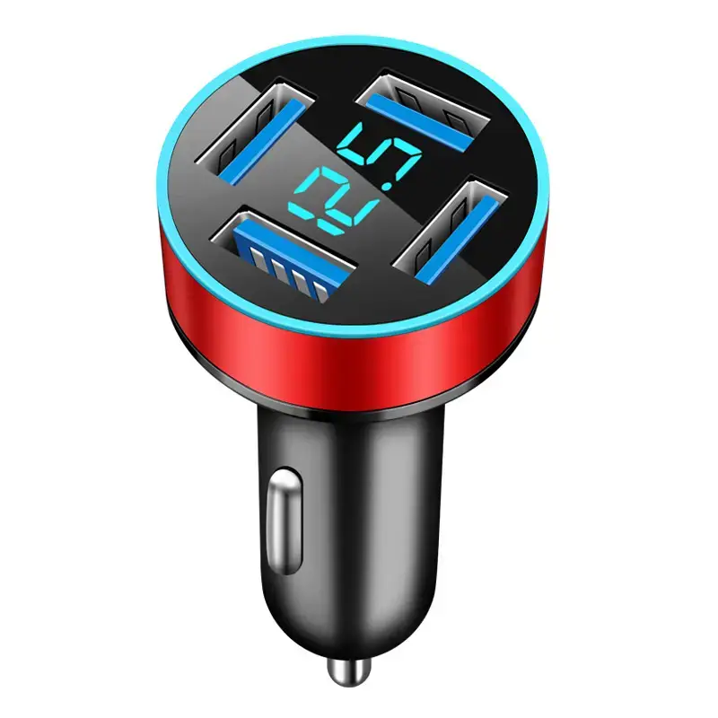 Digital Display 4USB Car Charger 66W Fast Charge - Image 11