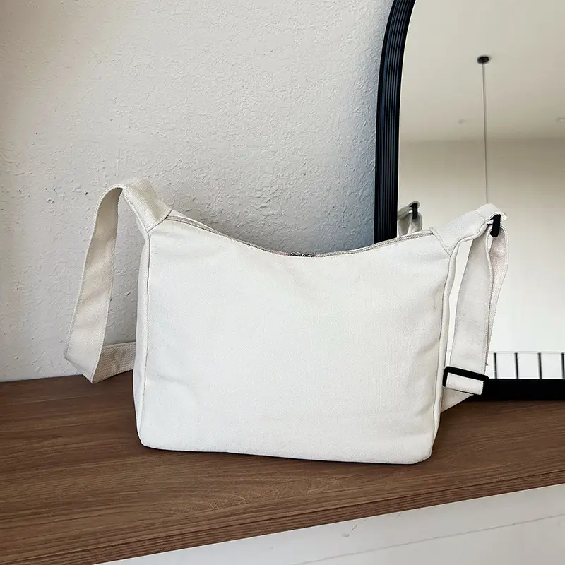 Ins Printed Cartoon Canvas Crossbody Bag Female Thailand - Image 15