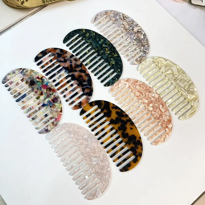 Retro Tortoishe Hair Comb for Girls Travel Barber — feature 3