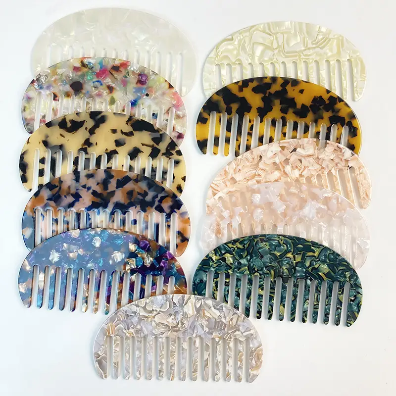 Retro Tortoishe Hair Comb for Girls Travel Barber — feature 4