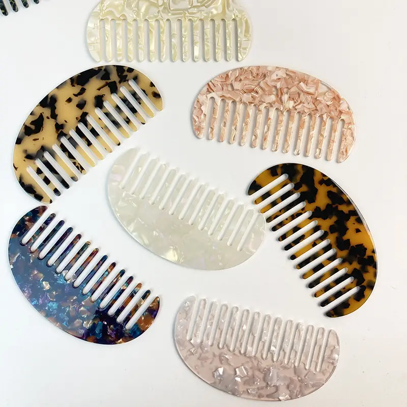 Retro Tortoishe Hair Comb for Girls Travel Barber — feature 6