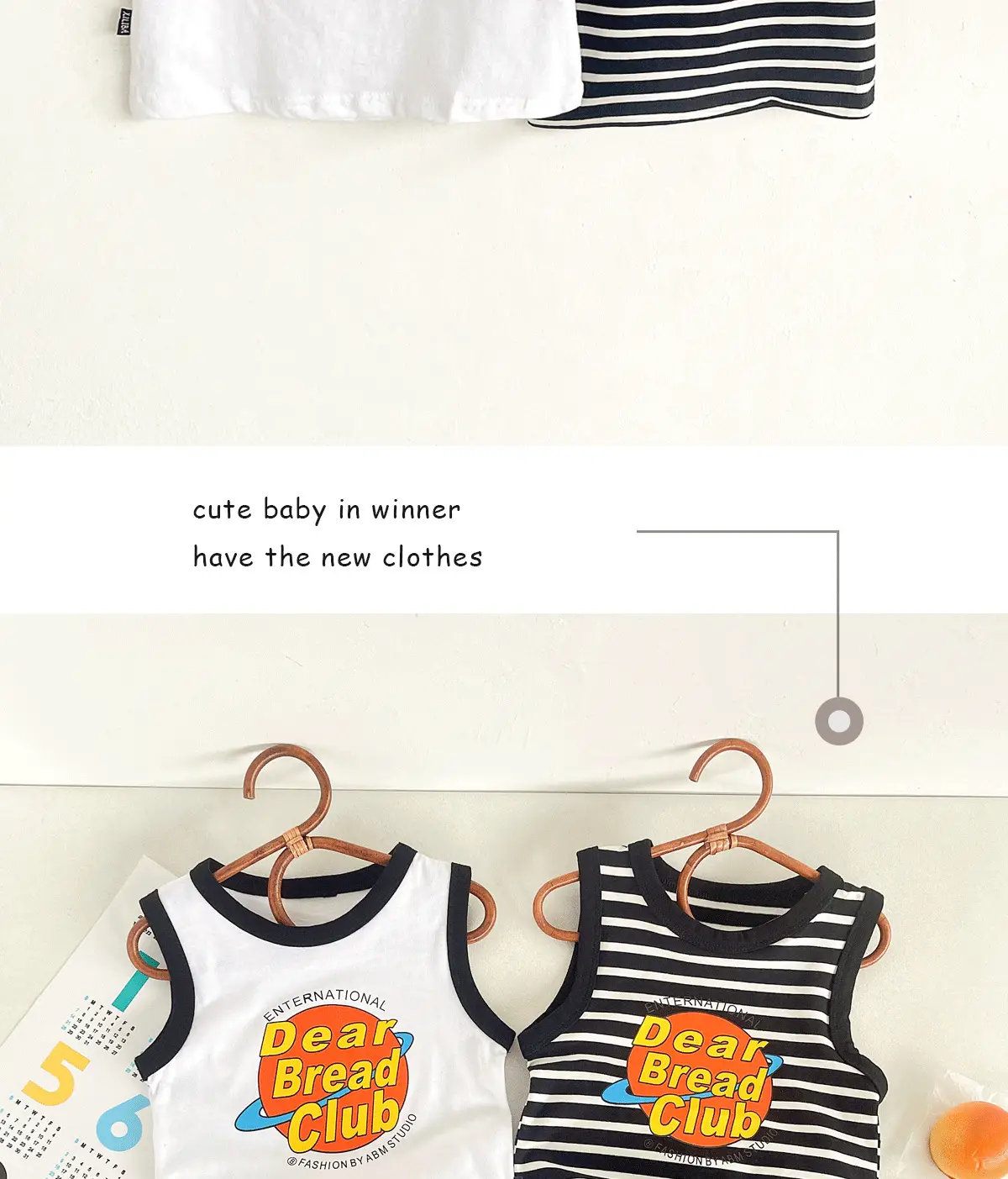 Children's Striped Summer Vest Set for Boys 2024 — feature 13