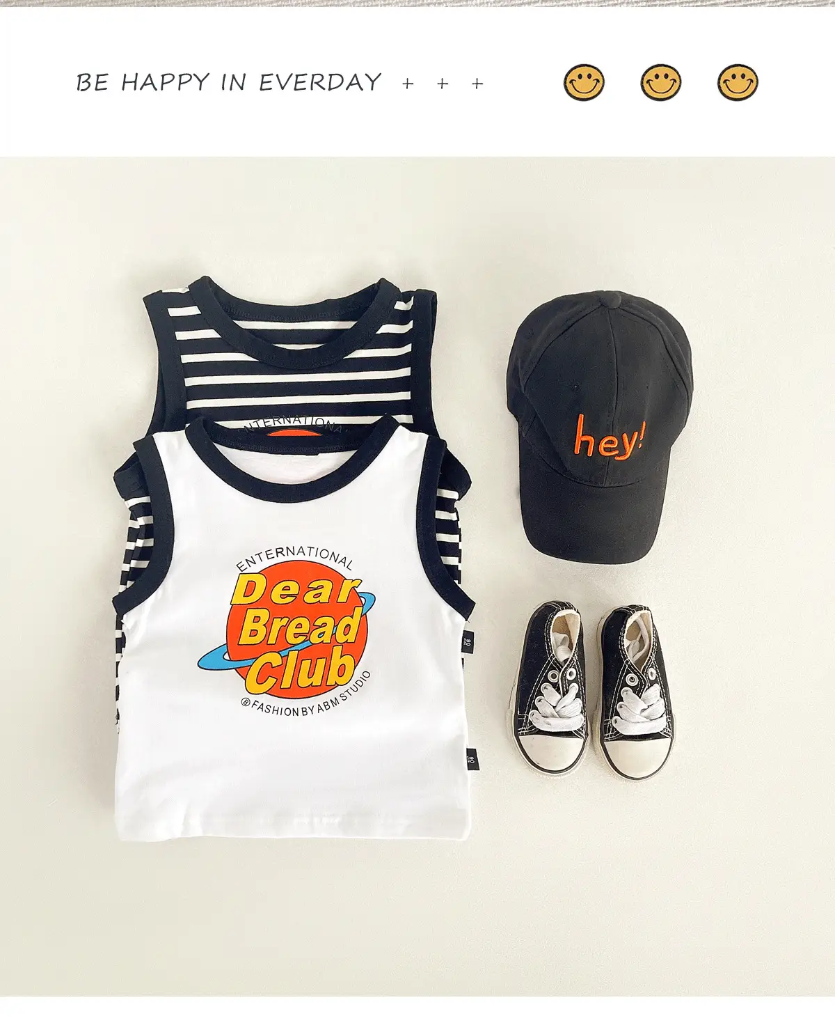 Children's Striped Summer Vest Set for Boys 2024 — feature 17