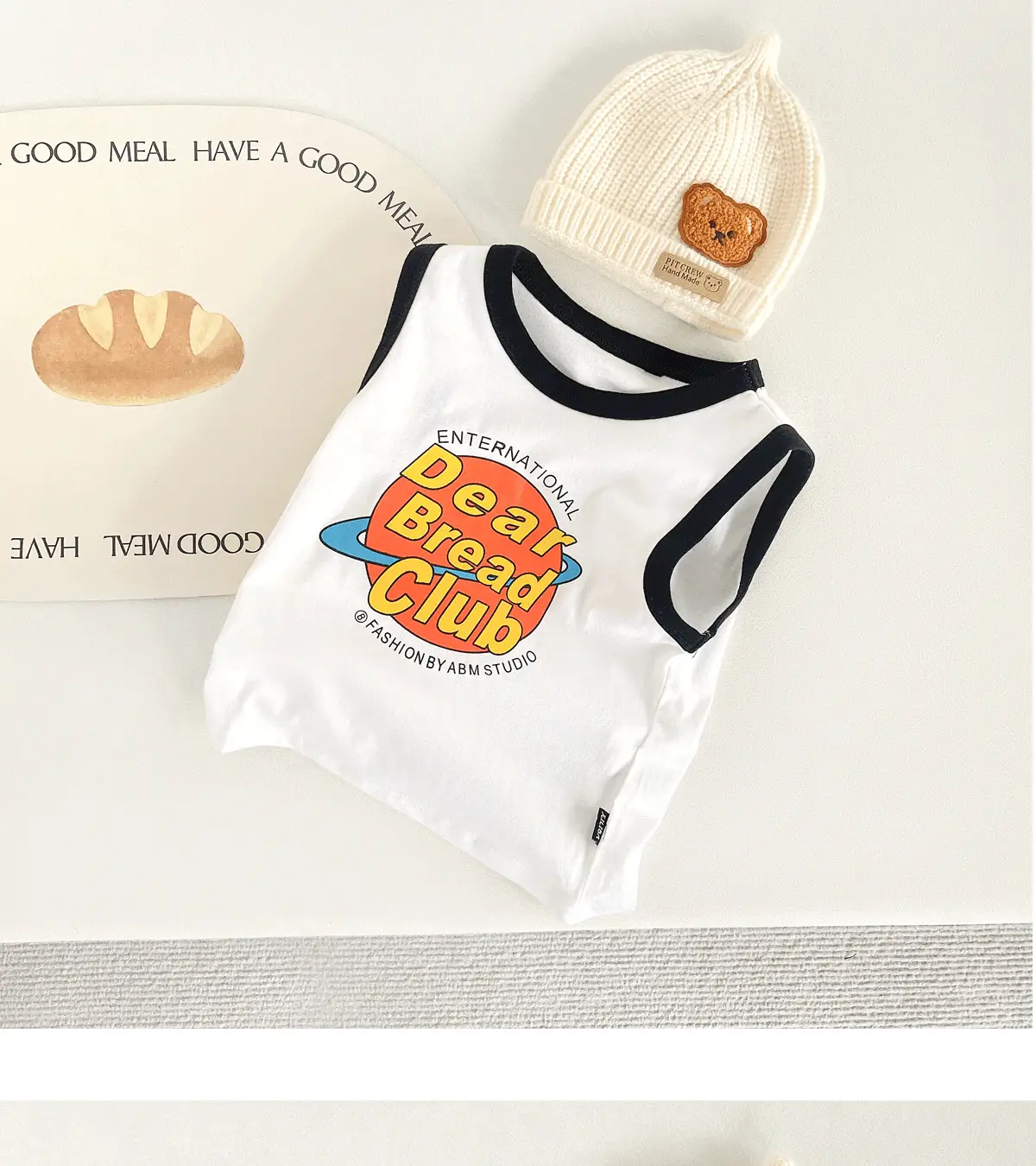 Children's Striped Summer Vest Set for Boys 2024 — feature 9