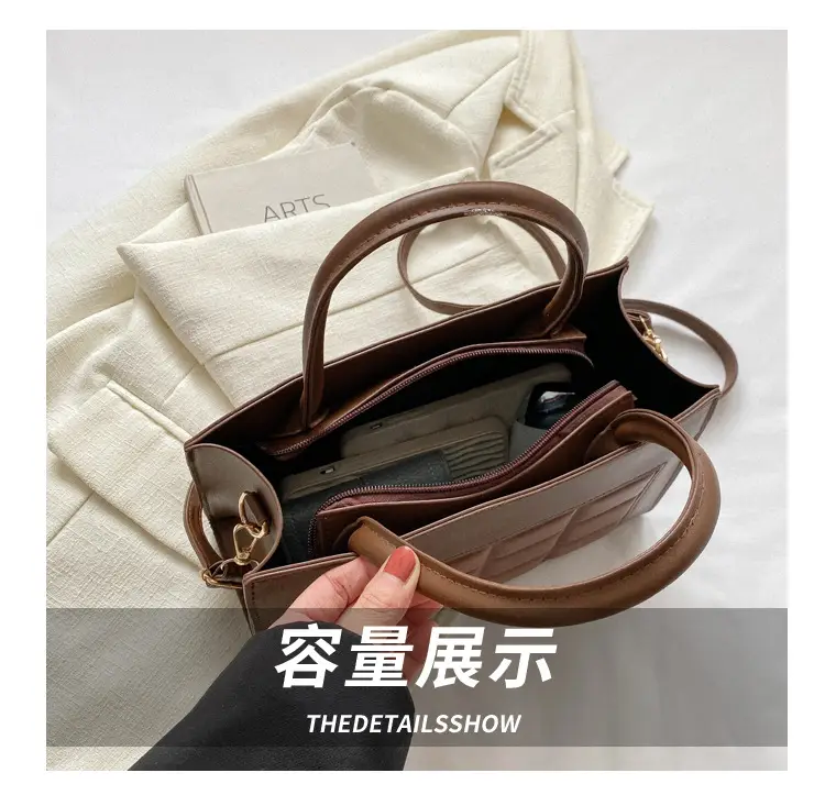 Korean Style Textured Shoulder Bag for Women 2023 — feature 7