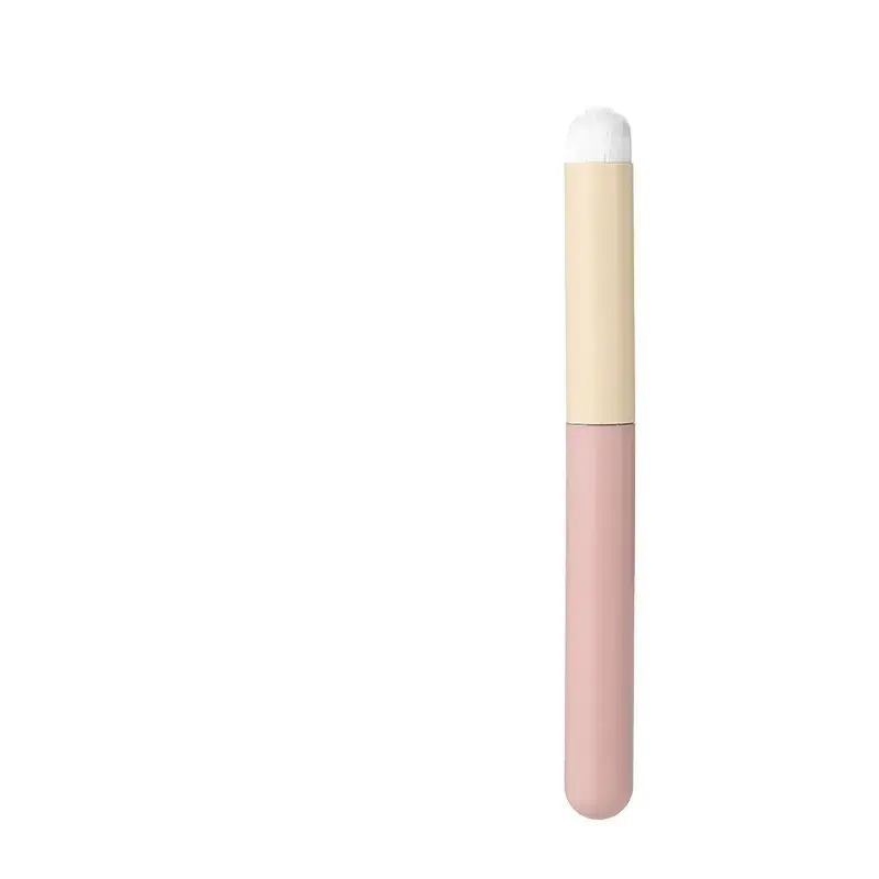 Gold Spray Paint Round Head Lip Brush