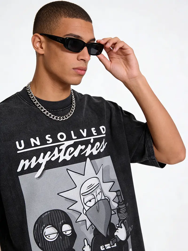 Unsolvable Mystery Naruto T-Shirt Men Women Graphic Print - Image 8