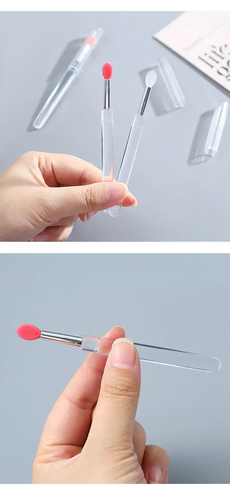 Silicone Lip Brush with Dustproof Applicator — feature 8