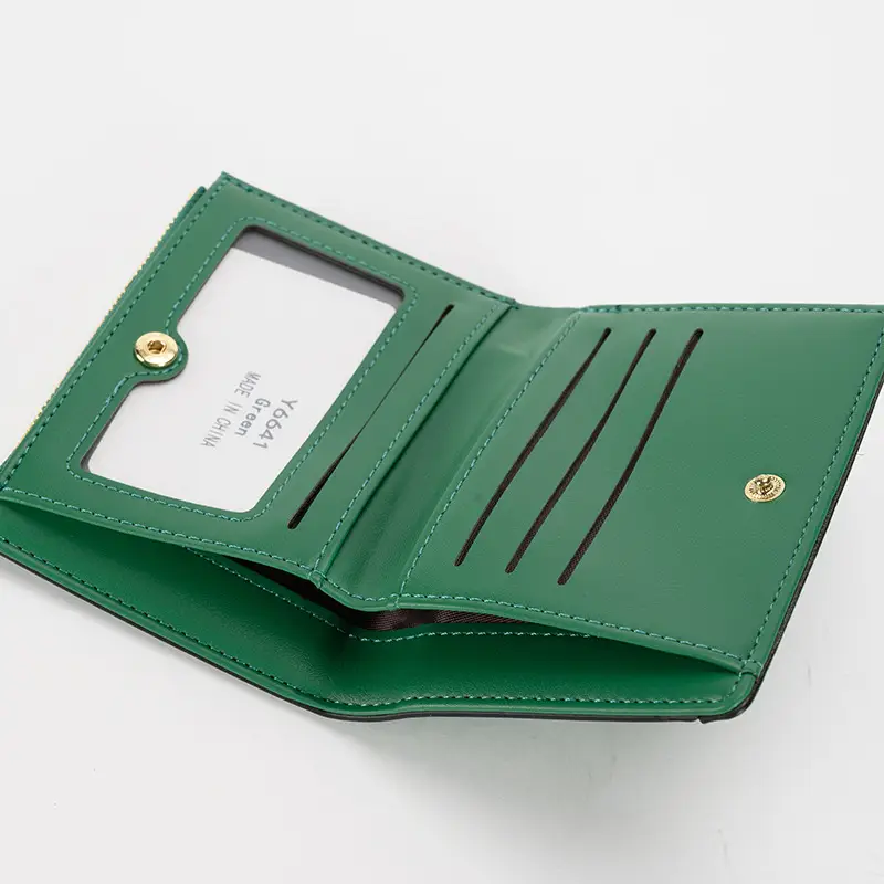 Women Multi-Color Zipper Card Holder Wallet 2024 - Image 10