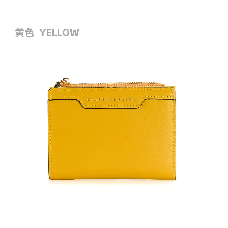 Women Multi-Color Zipper Card Holder Wallet 2024 - Image 2