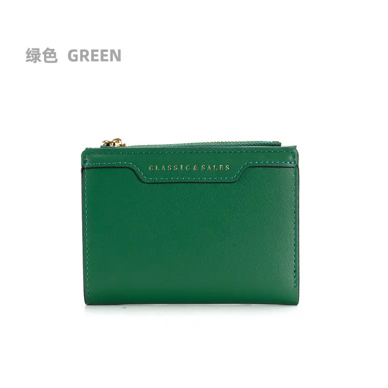 Women Multi-Color Zipper Card Holder Wallet 2024 - Image 4