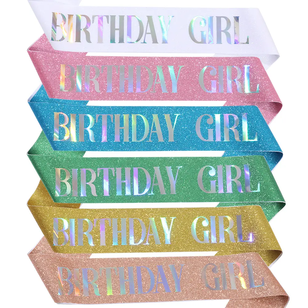 Crystal Crown Party Belt for Girls Birthday Queen — feature 1