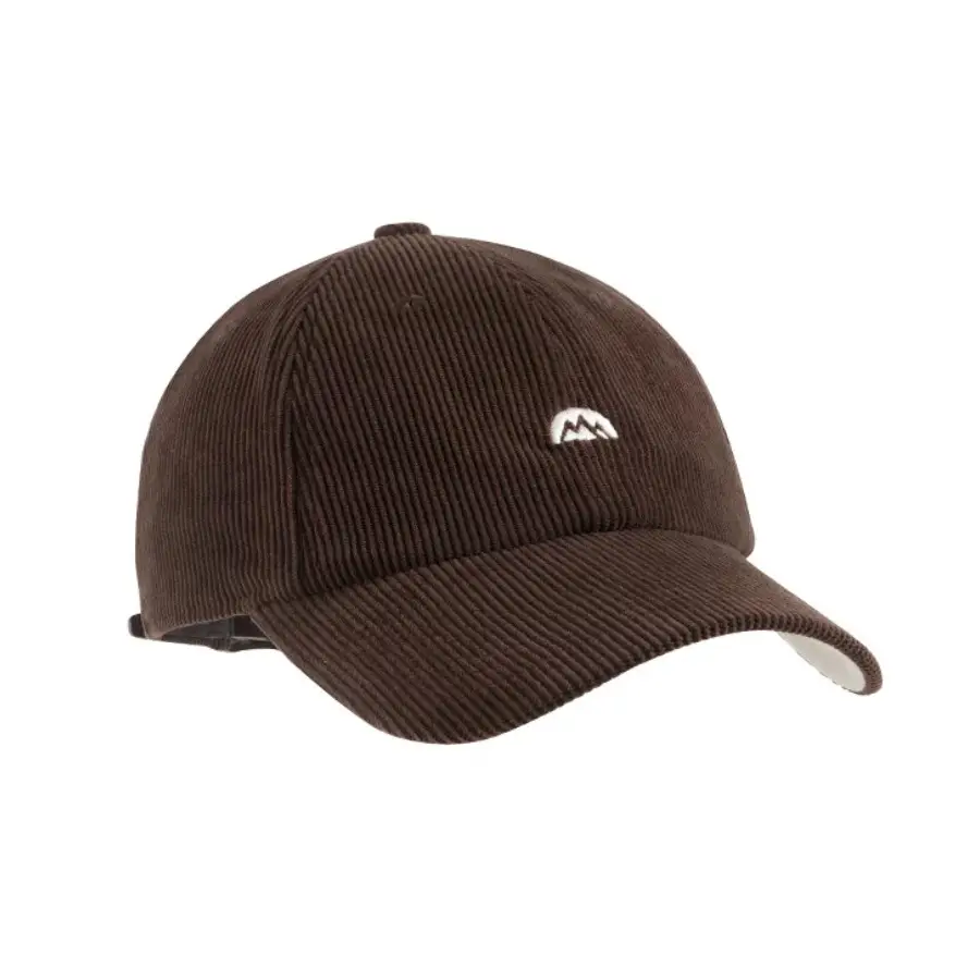 New Style Brown Embroidered Beanie for Men Women Winter