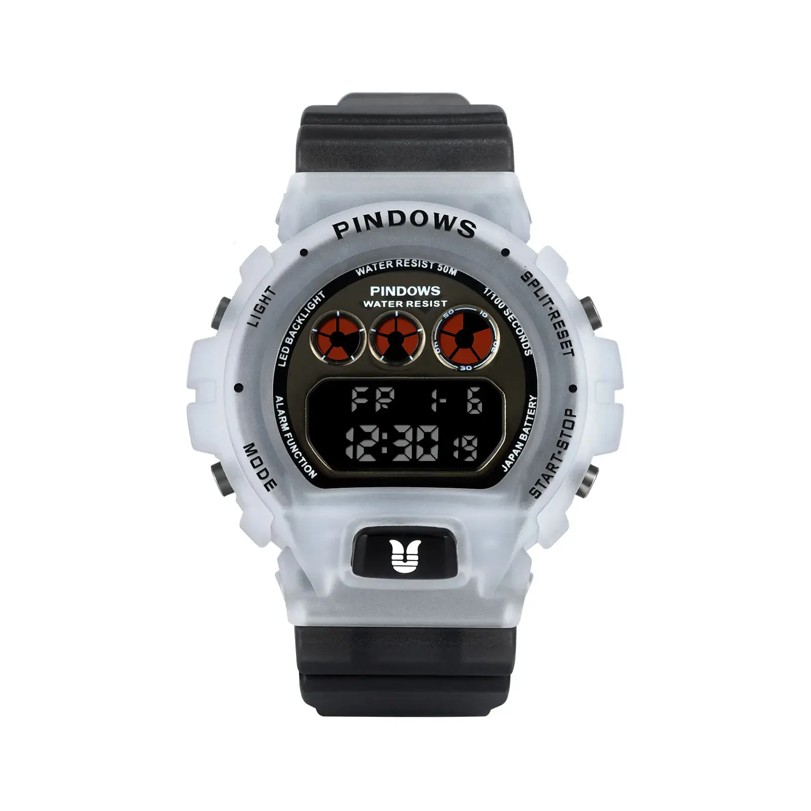 Waterproof LED Digital Watch for Men Women Students Exam