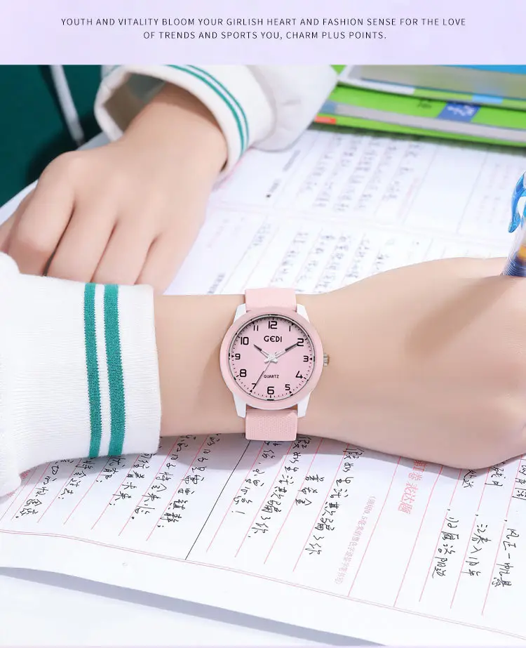 Goldie Silicone Cross-border Watch for Girls — feature 12