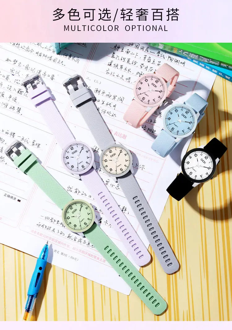 Goldie Silicone Cross-border Watch for Girls — feature 5