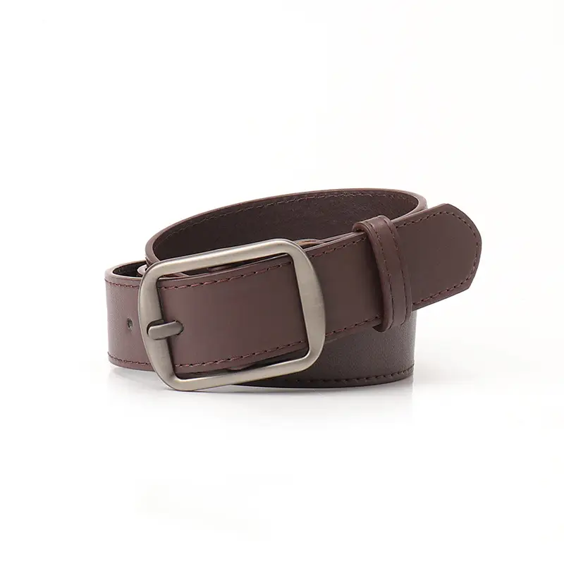Women's Black Pin Buckle Belt Denim Style Casual Belt - Image 4