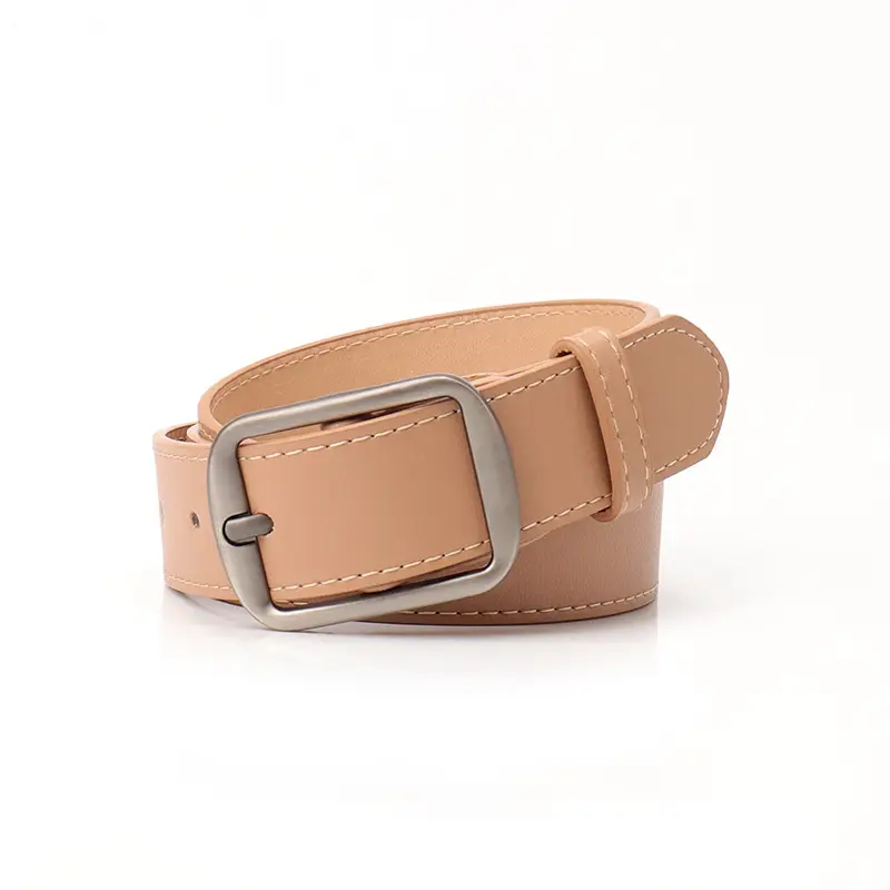 Women's Black Pin Buckle Belt Denim Style Casual Belt - Image 5