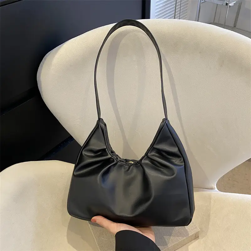 Black Retro Crossbody Bag for Women 2023