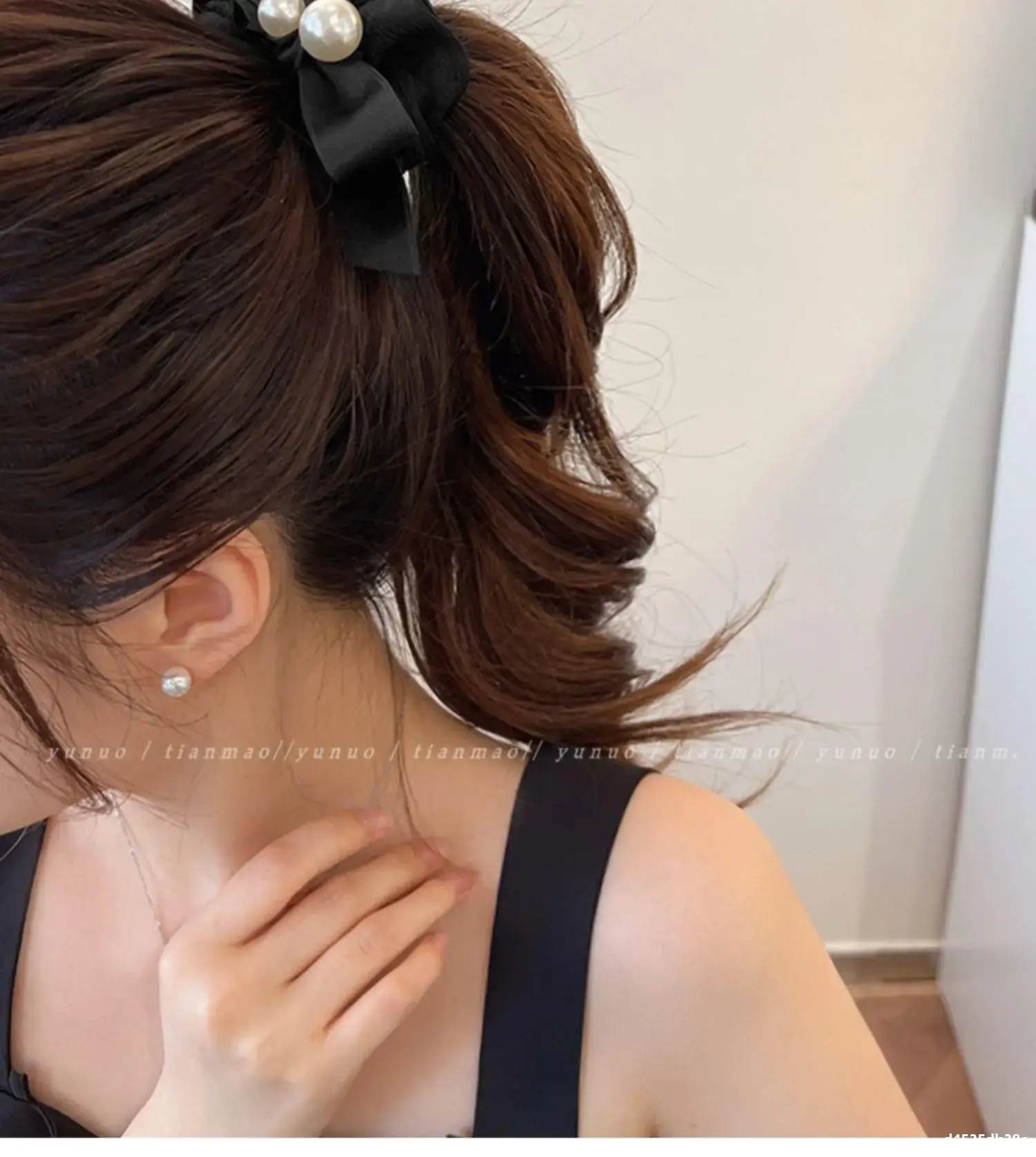 Pearl Bow Hair Band for Women's Hair Ties — feature 10